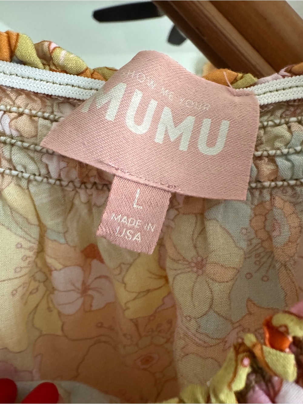 Show Me Your MuMu Annalynne Floral Off-Shoulder Mini Dress - Picture 6 of 6